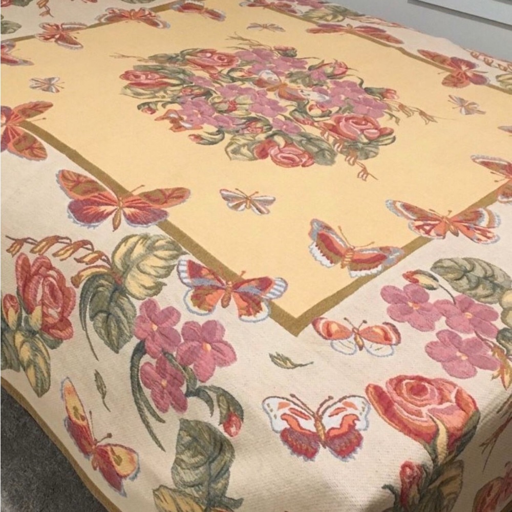 Tapestry Cotton Bedspread/Coverlet